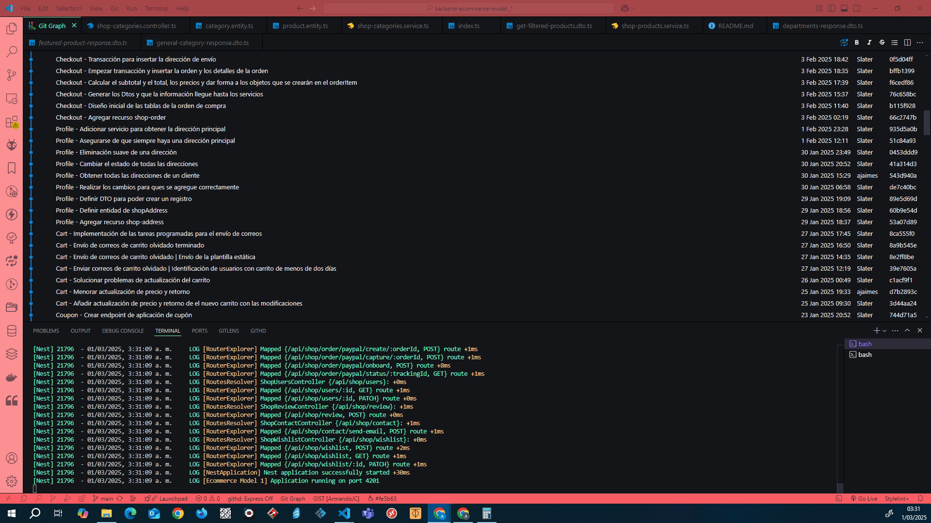 Multitenant eCommerce Backend